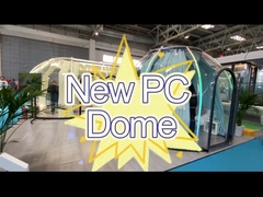 Aluminiowa rama Zewnętrzne namioty bąbelkowe Odporność na promieniowanie UV Namiot kempingowy bąbelkowy