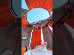 Wydarzenia 360 stopni Hotel wodoodporny UV odporny gwiazda PC Glamping Igloo Domy geodezyjne