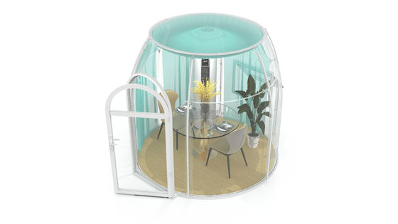 Jakość  PC Polycarbonate Outdoor Bubble Tents Giant For Personal And Business Use fabryka