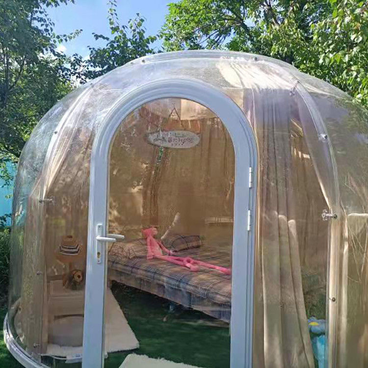 Współczesny namiot ogrodowy Igloo 5 mm Namiot kopułowy szklarniowy do obiektów sportowych