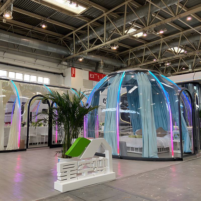 Prefabrykowane nowoczesne domy kopułowe domy ogrodowe domy glamping Resort namiot kopułowy