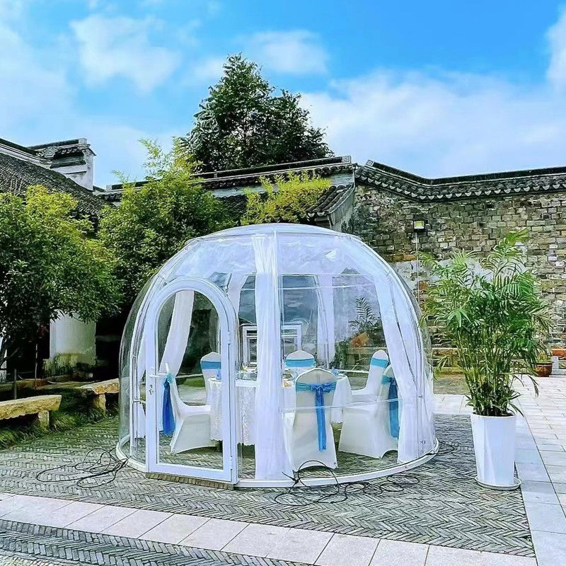 PC Dome House Glamping Bubble Tent Do kempingu na świeżym powietrzu i przyjęć na podwórku