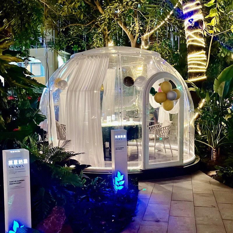 PC Dome House Glamping Bubble Tent Do kempingu na świeżym powietrzu i przyjęć na podwórku