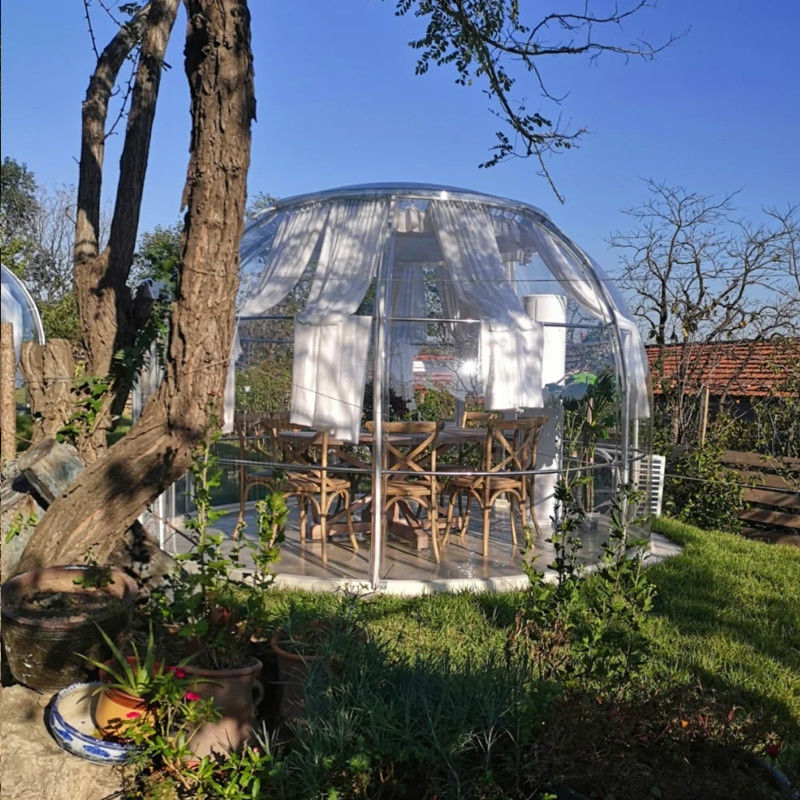 6m Geodezyjne dom PC Dome Z wysokością 3,3m PC Aluminium Odporność UV ≥99,9%